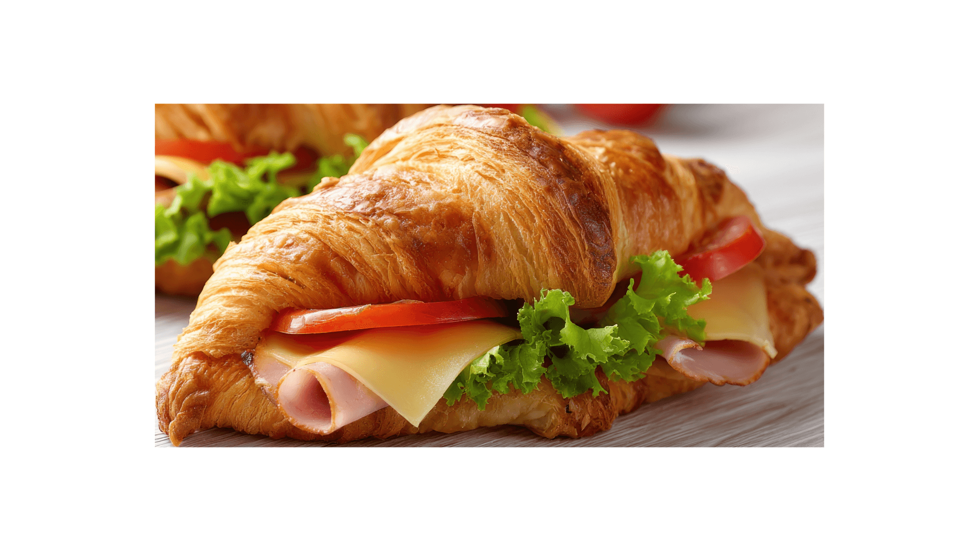 Croissant with Ham & Cheese